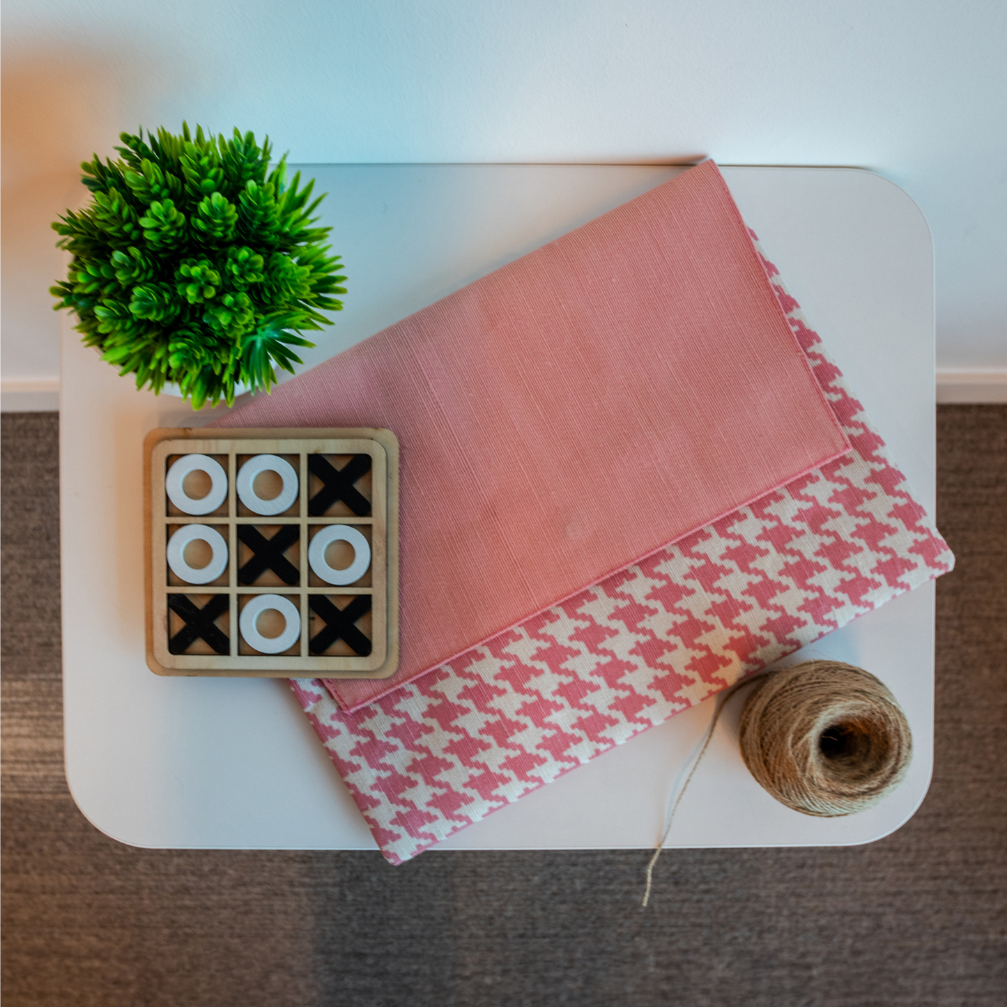 Flapped Clutch Pink