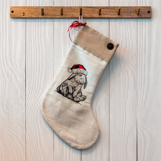 Bunny Christmas Stocking