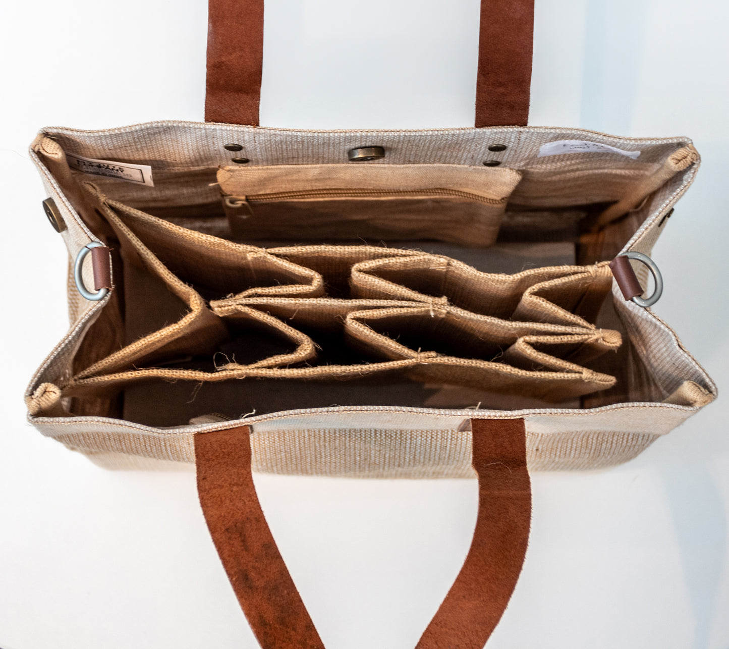 Petite Natural Jute Cross Body