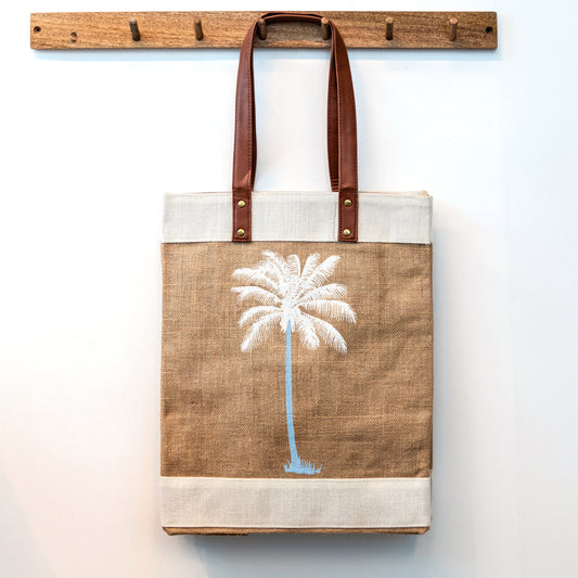 Tall Natural Tote Bag