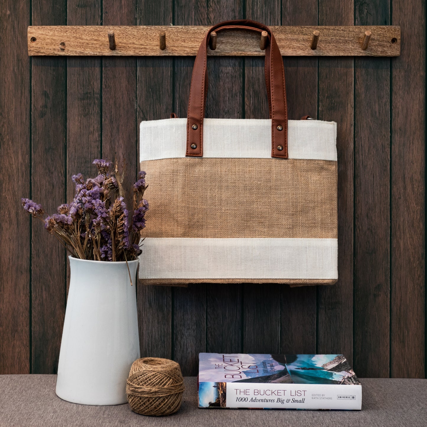 Petite Natural Jute Cross Body