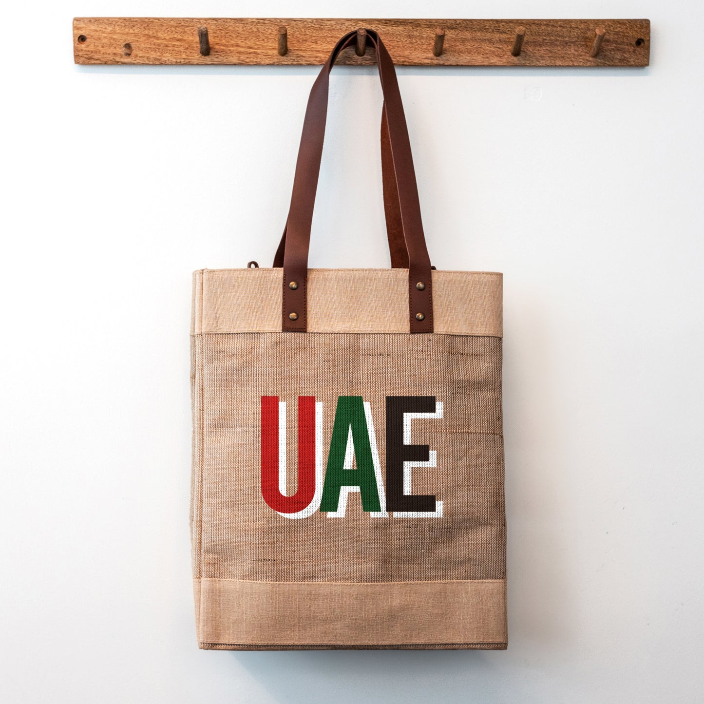 UAE - Sandy Beige Tall Tote Bag