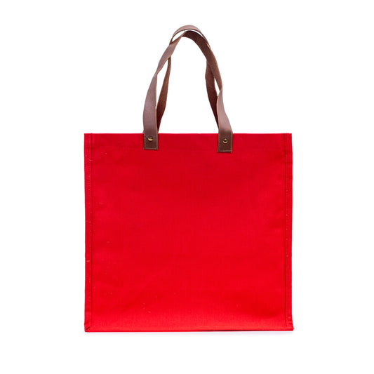 Red Canvas Bag