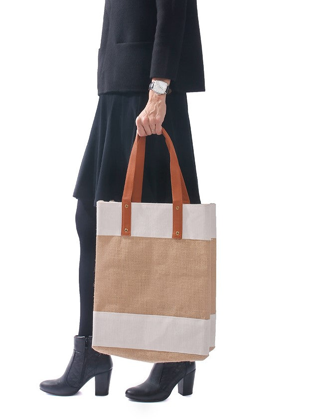 Tall Bota Natural Tote Bag